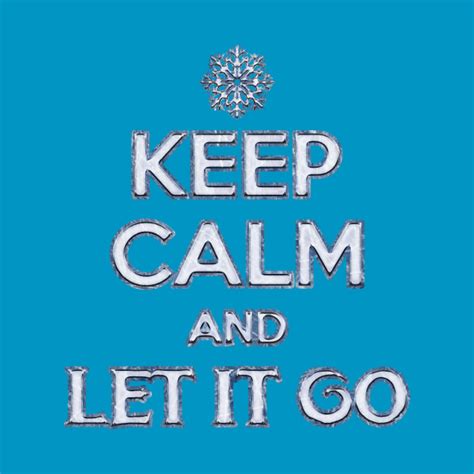 Keep Calm And Let It Go Frozen Pillow Teepublic