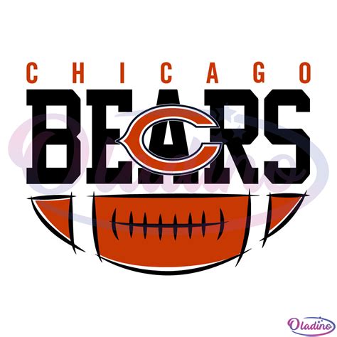 Chicago Bears Football Team Logo Svg Digital File