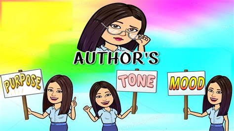 Authors Purpose Tone And Mood English Reading Teacher Beth Class