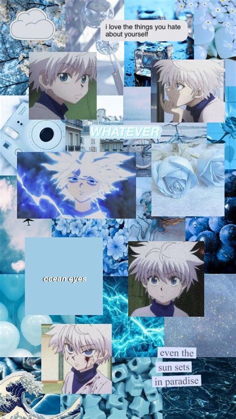 Blue Aesthetic Anime Wallpaper Killua Anime Wallpaper Hd