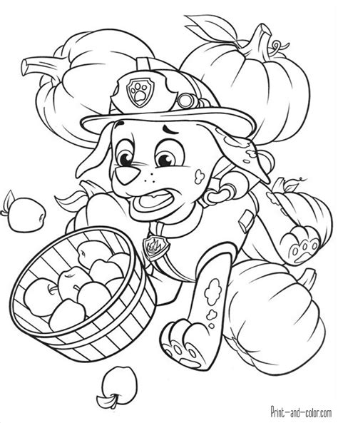 Paw Patrol coloring pages | Print and Color.com