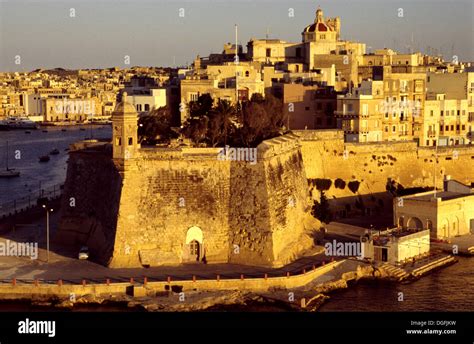 Fort St Angelo Valletta Malta Stock Photo Alamy