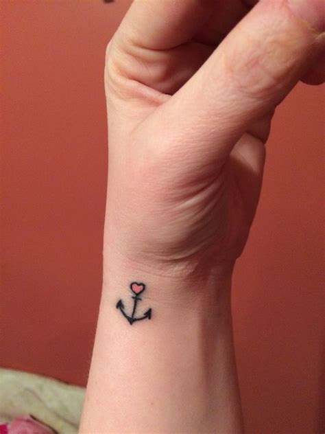 My New Anchor Heart Wrist Tattoo Heart Tattoo Wrist Star Tattoo On Wrist Tattoos