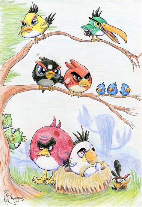 Angry Birds Characters Angry Birds Movie Cartoon Characters Angry