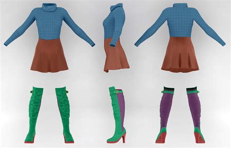 Dforce Casual Fashion Outfit Vol 2 For Genesis 8 And 81 Females Bundle