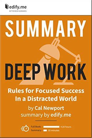 Looking for books by cal newport? Summary of Deep Work, by Cal Newport. 2 Summaries in 1: In ...