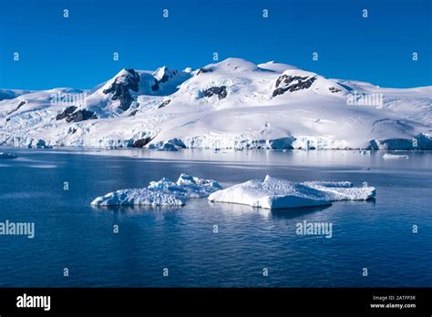 Navigating Through Breathtaking Coastal Landscapes Along The Antarctic