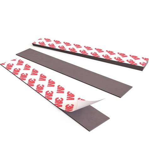 Buy Nextclimb Flat Adhesive Magnetic Strips Extra Strong Magnetic