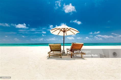 Amazing Scenery Relaxing Beach Tropical Landscape Background Summer