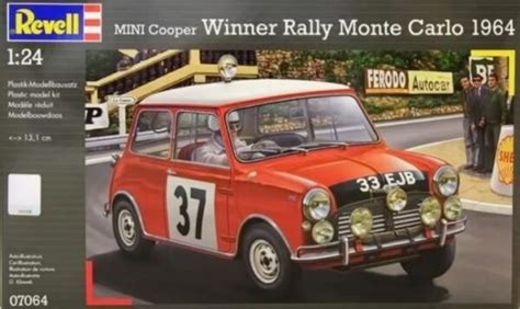 Maqueta Revell Mini Cooper Winner Rally Monte Carlo 1964 Tienda De
