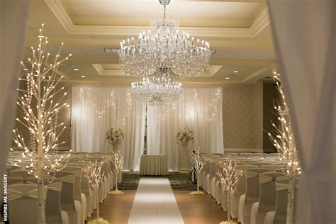 Wedding Ceremony Aisle Ideas Crystal Ballroom Freehold Nj