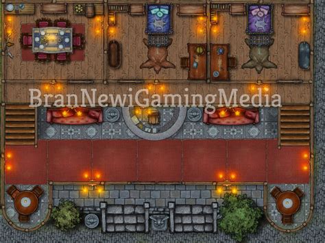RPG Top Down Battle Map Pack Taverns Inns Can Be Etsy Canada