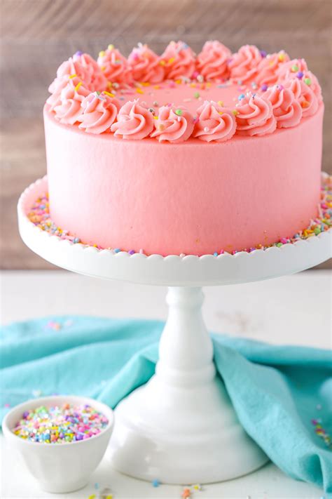 How To Frost A Cake With Buttercream Step By Step Tutorial