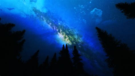 Sci Fi Milky Way 4k Ultra Hd Wallpaper