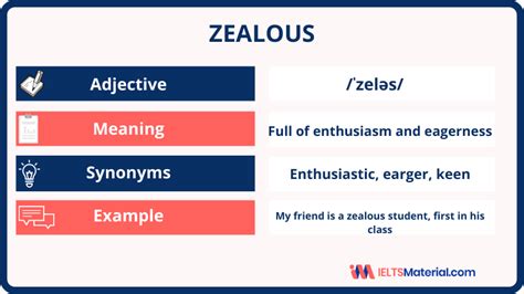 Zealous Word Of The Day For Speaking And Writing Task 2