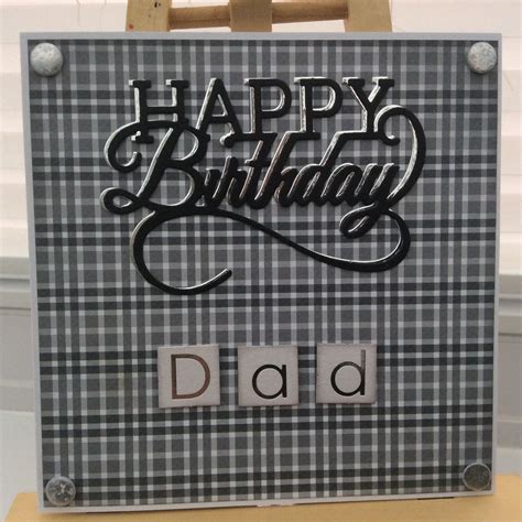 Happy Birthday Dad Card Svg Free 256 File For Free