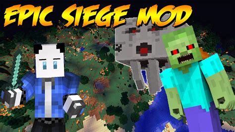 Epic Siege Mod Para Minecraft 1122 Super Mobs De Minecraft Images And