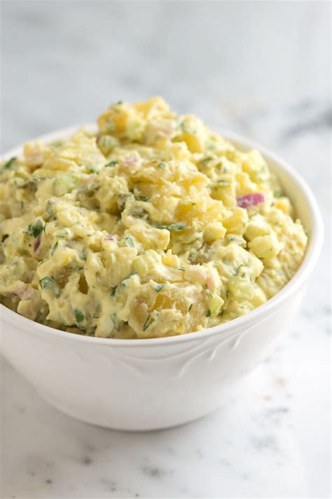 You do not need to like pickles to enjoy this recipe. Easy Creamy Potato Salad with Tips | Recipe | Potato salad recipe easy, Easy potato salad, Salad ...