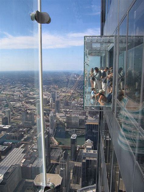 Sears Tower Chicago Glass Balcony