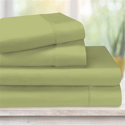 1200 Thread Count Egyptian Cotton Sheets And Pillowcases 4 Piece Sheet