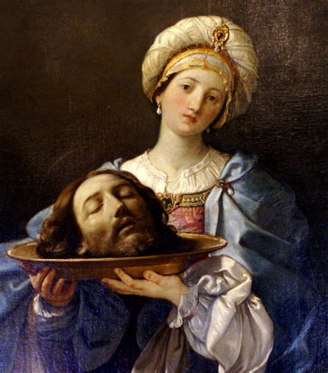 Guido Reni Salome Mit Dem Haupt Des Täufers Salome With The Head Of John The Baptist Detail