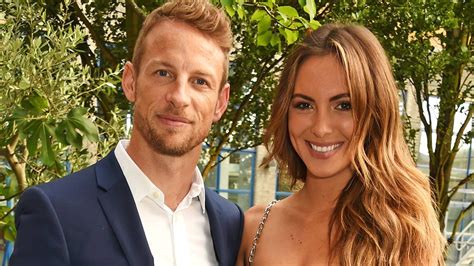 Formula Star Jenson Button S Model Wife Brittny Rocked Three Jaw