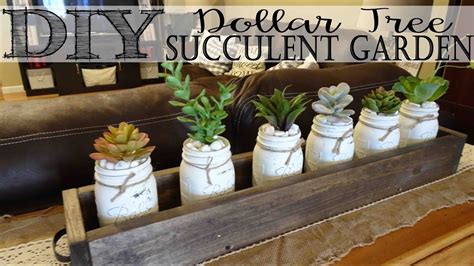 Everything from dollar tree | fairy garden diy, fairy. Dollar Tree Succulent Garden - YouTube