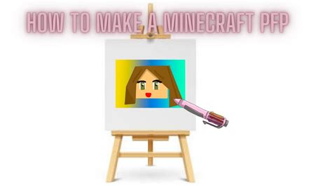 How To Draw A Minecraft Pfp Youtube