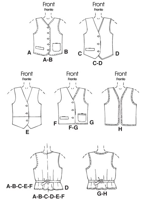 Printable Mens Vest Pattern Free
