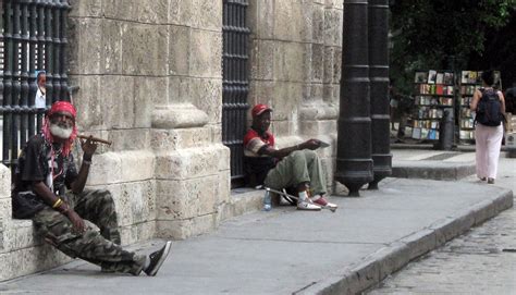 Demented Old Woman In Cuba Jineteros Of Havana