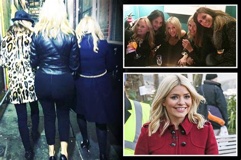 Holly Willoughby Teases Fans As She Posts Picture Of Her Bum On A Night