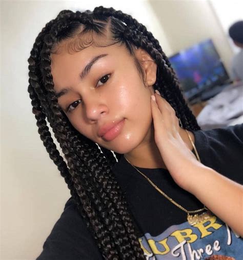 Dollhouse Box Braids Hairstyles For Black Women Box Braids Styling