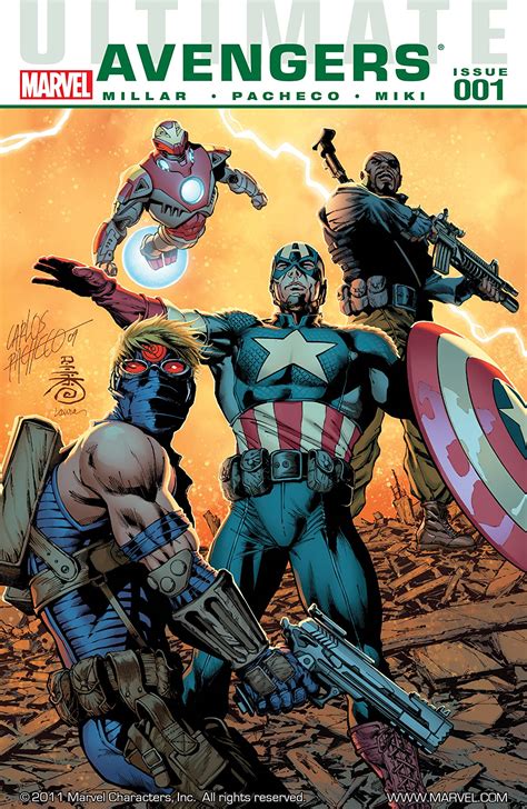 Ultimate Comics Avengers Vol 1 1 Marvel Database Fandom Powered By Wikia