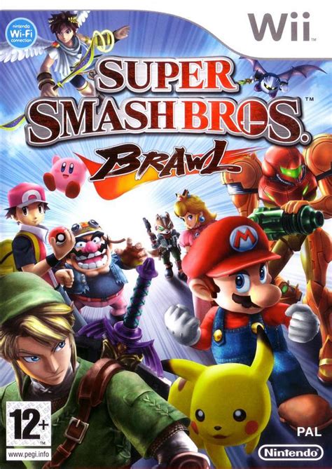 Super Smash Bros Brawl Begagnat Nintendo Wii Spel