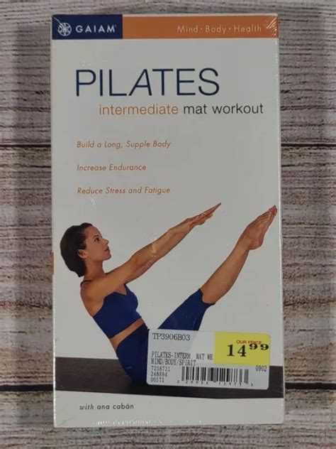 Vhs Pilates Bodyband Workout With Ana Caban Vhs Gaiam New
