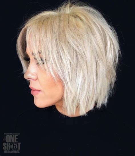 Choppy white blonde for fine hair. 100 Mind-Blowing Short Hairstyles for Fine Hair