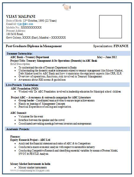 This format focuses on your work history, so you can use the bulk of the page discussing your past. B E Resume Format For Freshers | Best resume format
