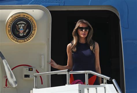 melania trumps air force flights  white house cost