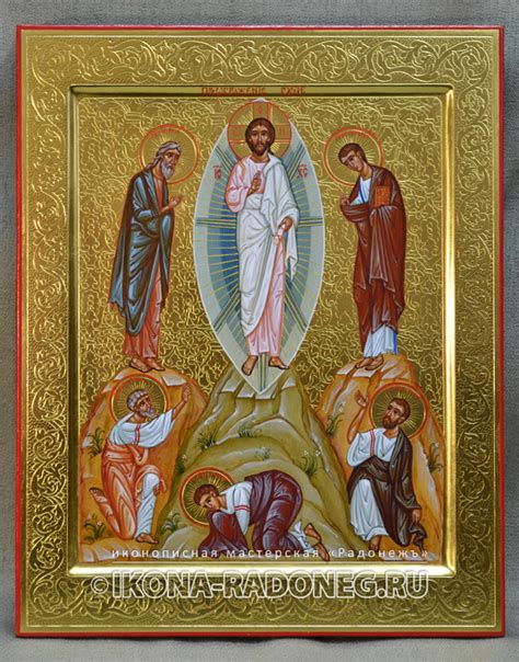 It has also been hypothesized that the first chapter of the gospel of john alludes to it.in these accounts, jesus and three of his apostles, peter, james, and john, go to a mou. Икона - Преображение Господне | Иконописная мастерская ...