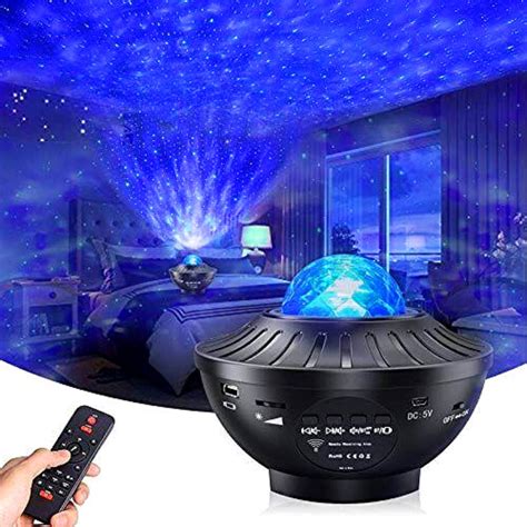 Starry Night Galaxy Led Projector With Bluetooth And Speaker 3 Etsy