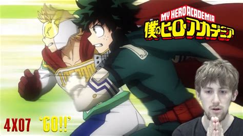 My Hero Academia Ep 7 Eng Sub - My Hero Academia Season 4 Episode 7 - 'GO!!' Reaction - YouTube