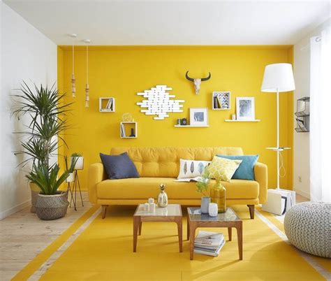 9 Stimulating Ways To Use Yellow In Your Staying Space In 2020 Yellow