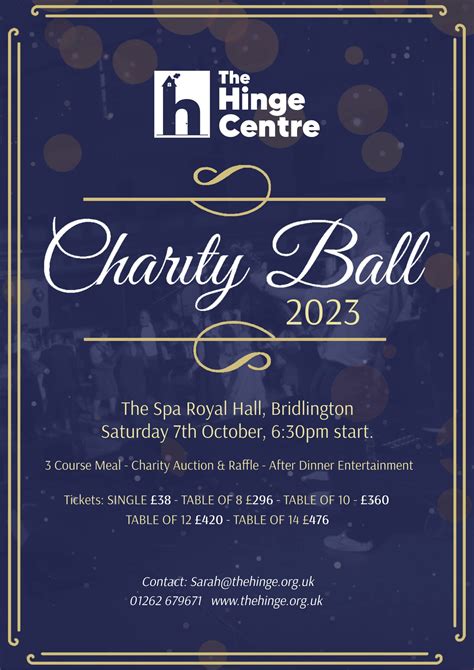 Charity Ball The Hinge Centre