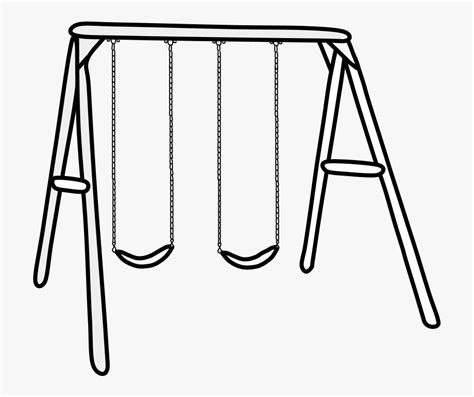 Playground Swings Coloring Pages Sketch Coloring Page