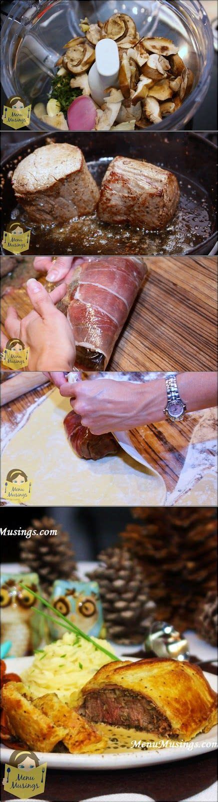 4 beef tenderloin filets, 7 oz. Beef Wellington with Green Peppercorn Sauce - Individual ...