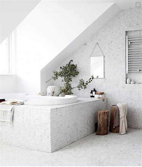 Use mosaic tiles in your bathroom to highlight feature areas and contrasts to both walls and floors. 30 white mosaic bathroom floor tile ideas and pictures 2020