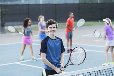 Teenagers At Tennis Clinic King Daddy Sports