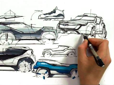 Car Body Design Sketch