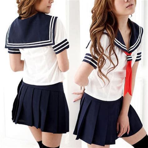 Abbigliamento E Accessori Cosplay Giappone Scolaretta School Uniform