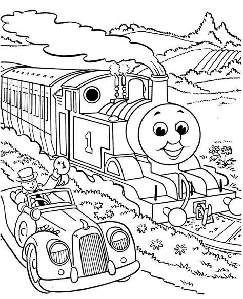 Introduce coloring to kids through these awesome thomas the train coloring pages. Mom's Daily Adventures!: Printable Coloring Pages